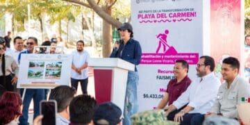 Estefanía Mercado transforma el corazón de Playa del Carmen: reinaugura el parque Leona Vicario