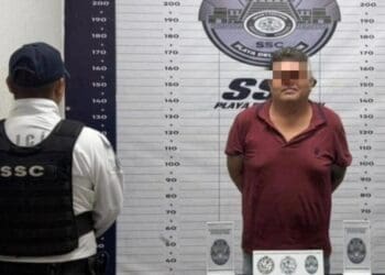 Hombre es detenido tras agredir a su pareja en hotel de Playa del Carmen