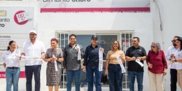 Inaugura Estefanía Mercado la Segunda Unidad Médica “Salud Sin Tanto Choro” en Playa del Carmen; está ubicada en la colonia Zacil-Ha