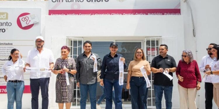 Inaugura Estefanía Mercado la Segunda Unidad Médica “Salud Sin Tanto Choro” en Playa del Carmen; está ubicada en la colonia Zacil-Ha