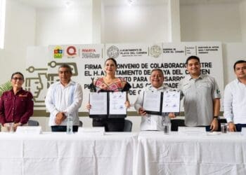 Estefanía Mercado abre nuevos espacios de participación y desarrollo para la comunidad indígena en Playa del Carmen