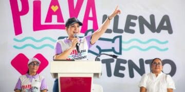 Estefanía Mercado cumple su palabra; tres mil familias hoy reciben su despensa de “Playa Llena, Corazón Contento”