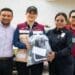Estefanía Mercado entrega uniformes a Protección Civil y anuncia incremento salarial histórico para Bomberos