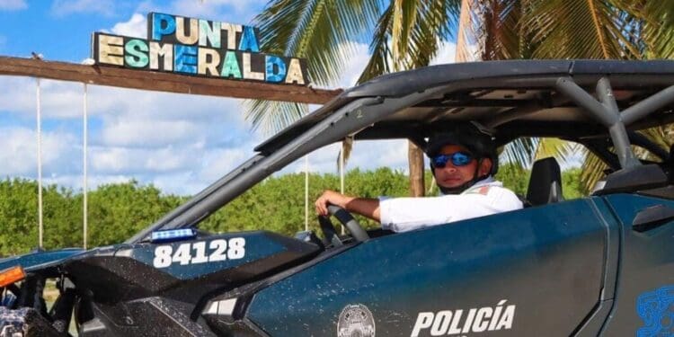Al cierre del año, gobierno de Estefanía Mercado mantiene firmes las acciones de seguridad en Playa del Carmen