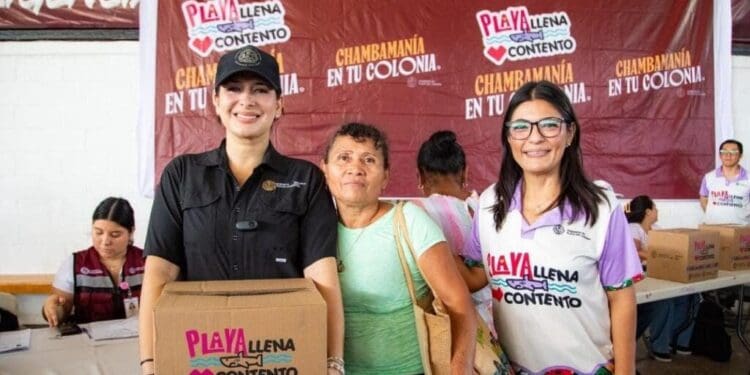 Estefanía Mercado lleva la “Chambamanía” a la colonia Colosio con todos los servicios municipales gratis