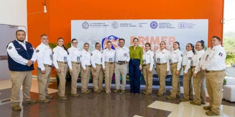 Estefanía Mercado destaca cooperación global en el Primer Congreso Internacional de Protección Civil