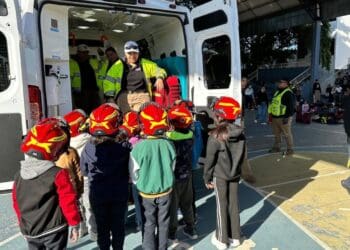 Estefanía Mercado impulsa acciones de Protección Civil con niñas, niños y jóvenes