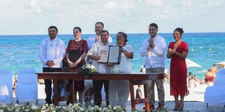 Gobierno de Estefanía Mercado fortalece la unión familiar con las Bodas Colectivas 2026 del DIF Playa del Carmen