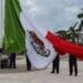 Gobierno de Playa del Carmen conmemora el Día de la Bandera y reafirma su compromiso con un México de orden y justicia